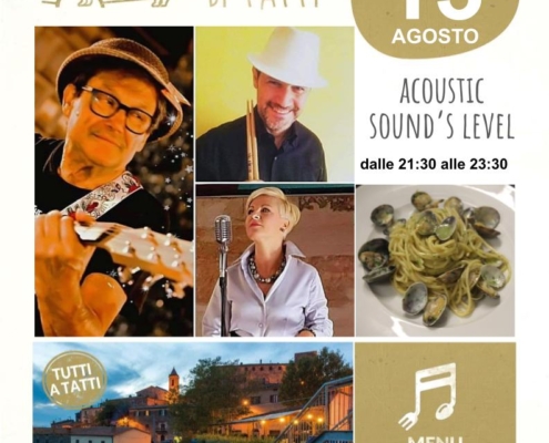 13 agosto 2021 - Piano bar - Il Barrino di Tatti ristorante pizzeria - cucina di stagione e del territorio