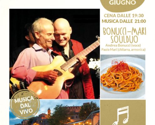24 giugno - Cena con musica dal vivo - Barrino di Tatti