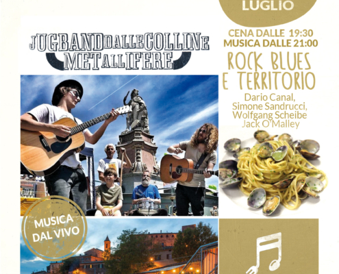 8 luglio 2022 - Cena con musica dal vivo - Barrino di Tatti