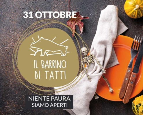 31 ottobre 2022 aperto - Il Barrino di Tatti