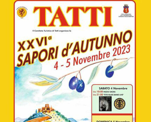 Tatti, 4,5 novembre 2023 XXVI "Sapori d'Autunno" - Il Barrino di Tatti